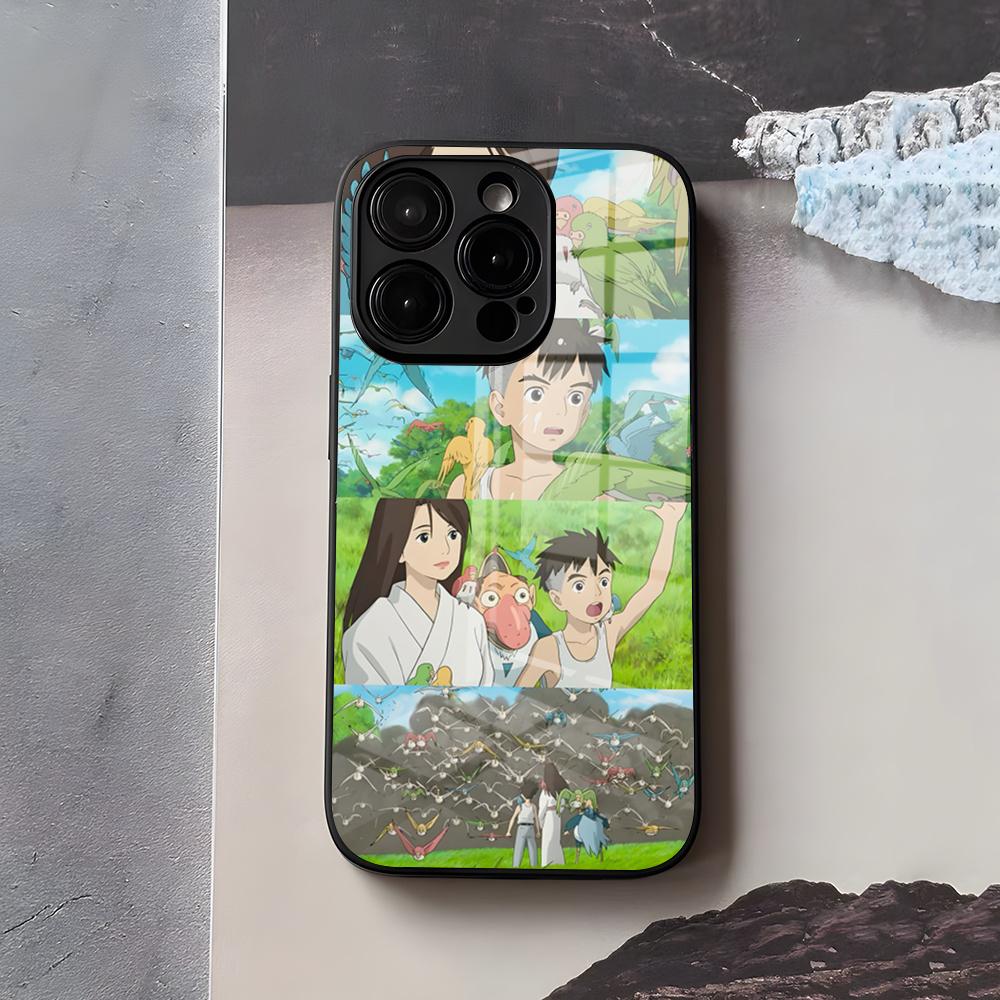 B-Boy And H-HeronS Phone Case For IPhone 17 Air 16 E Pro Max 15 14 13 Mini 12 Pro 11 Max Plus Black Glass Cover