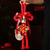 Traditional Handcrafted New Year Decoration DIY Lucky Charm Swastika Knot Pendant Hanging Design Chinese Knot Ornaments