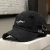 Distressed Letter Embroidery Baseball Cap Dad Hats For Men Women Vintage Trucker Hat Adjustable Unisex Outdoor Sports Sun Hat