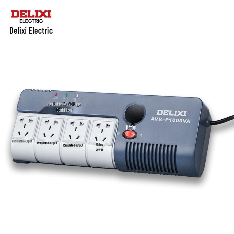 Delixi Single-Phase 5kVA AVR-P Voltage Stabilizer for Household Appliances