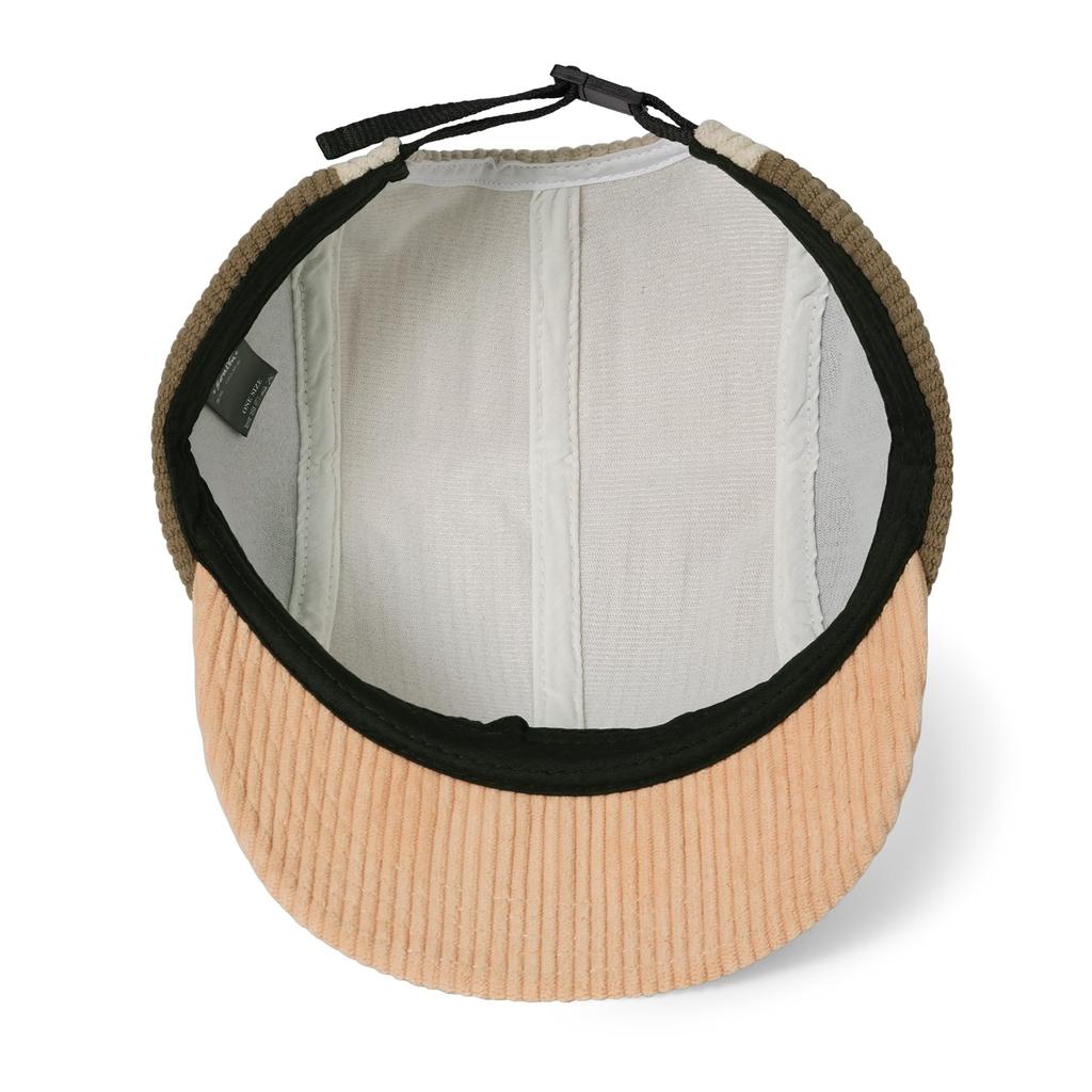 Clape Short Brim Corduroy Umpire Cap for Stylish Casual Baseball Cap for Outdoors Men's 5-Panel Fall/Winter, (Pink, BSWP2585)