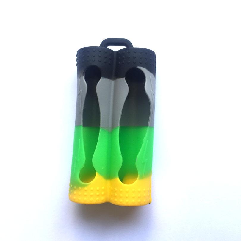 18650 Dual-Section Silicone Battery Sleeve - Drop-Proof, Collision-Proof, Short-Circuit Protection