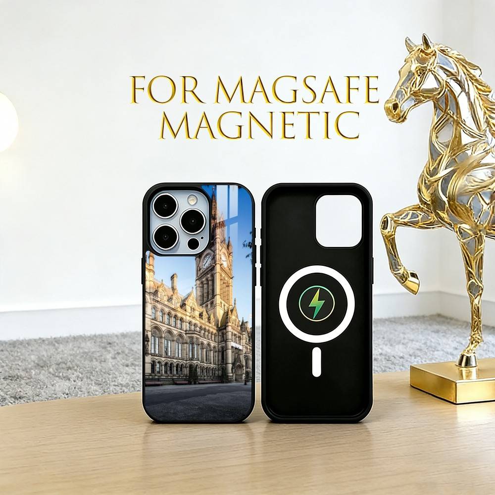 

healing Phone Case For iPhone17,16,15,14,13,12,11 Plus,Pro Magnetic For Magsafe Wireless Charging iPhone11ProMax