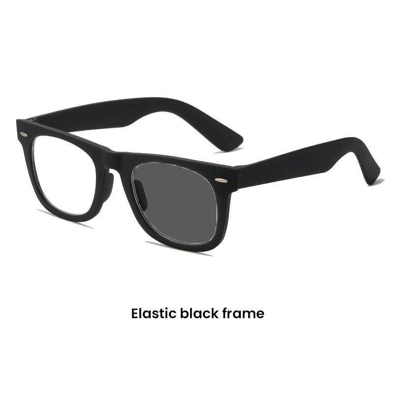 Photochromic Large frame Reading Glasses Indoor Outdoor Dual-purpose Presbyopia Glasses High-definition Anti Blue Light Glasses