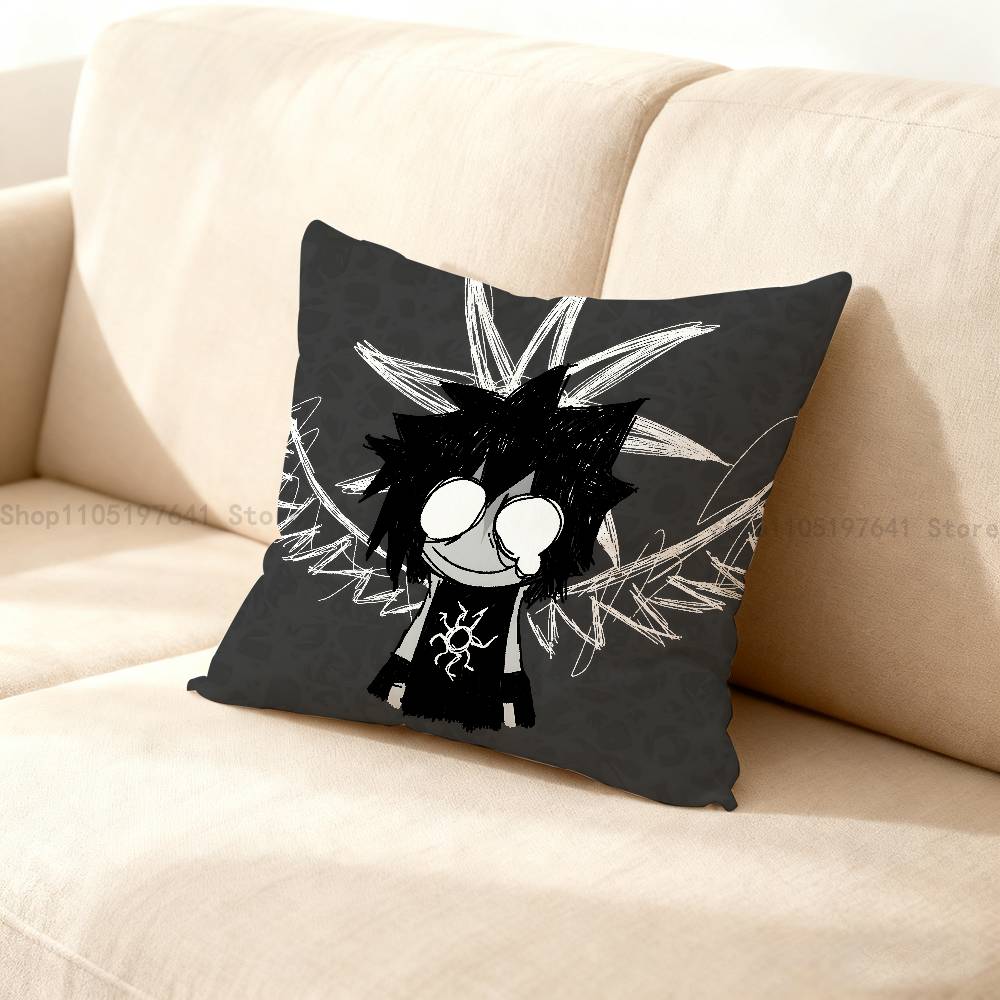 T-Two T-Time Pillow Case Cute Cartoon Anime peripheralsBedroom Sofa Decorative Cushion Cover Soft Cushion Cover