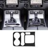 For Volkswagen VW Touareg 2011-2015 Bil Karbonfiber Klistremerke Versjon LHD Girspak Panel Interiør Sentral kontrollpanel Dør