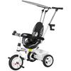 6-in-1 Children's Tricycle, Push Bar, Canopy, Harness, Storage Basket, 1-5 Years, White