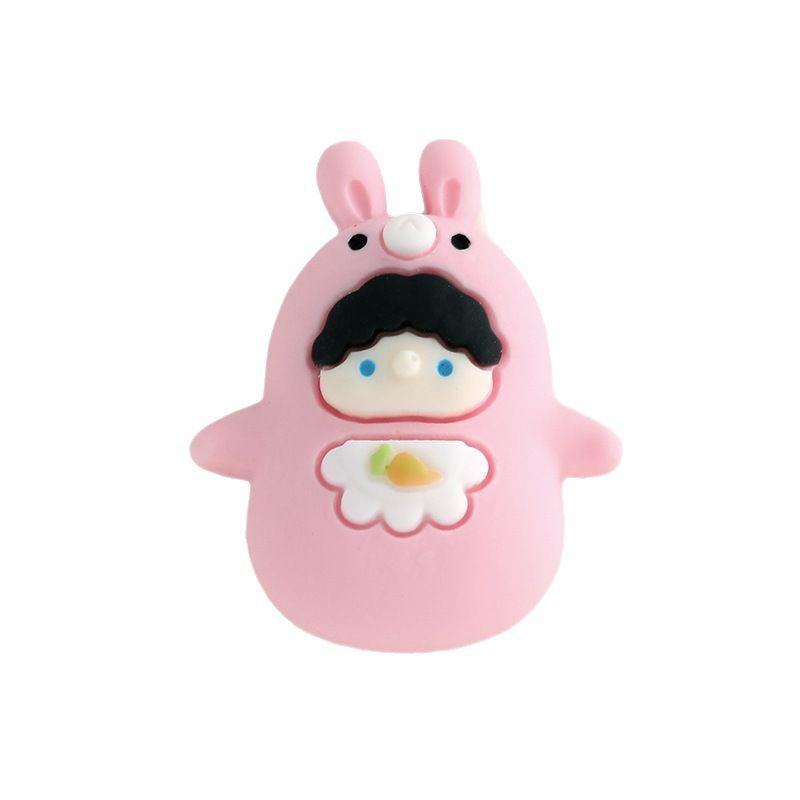 Popular Cute Cartoon Elf Series DIY Resin Accessories: Phone Case, Pendant, Hair Clip, Crocs