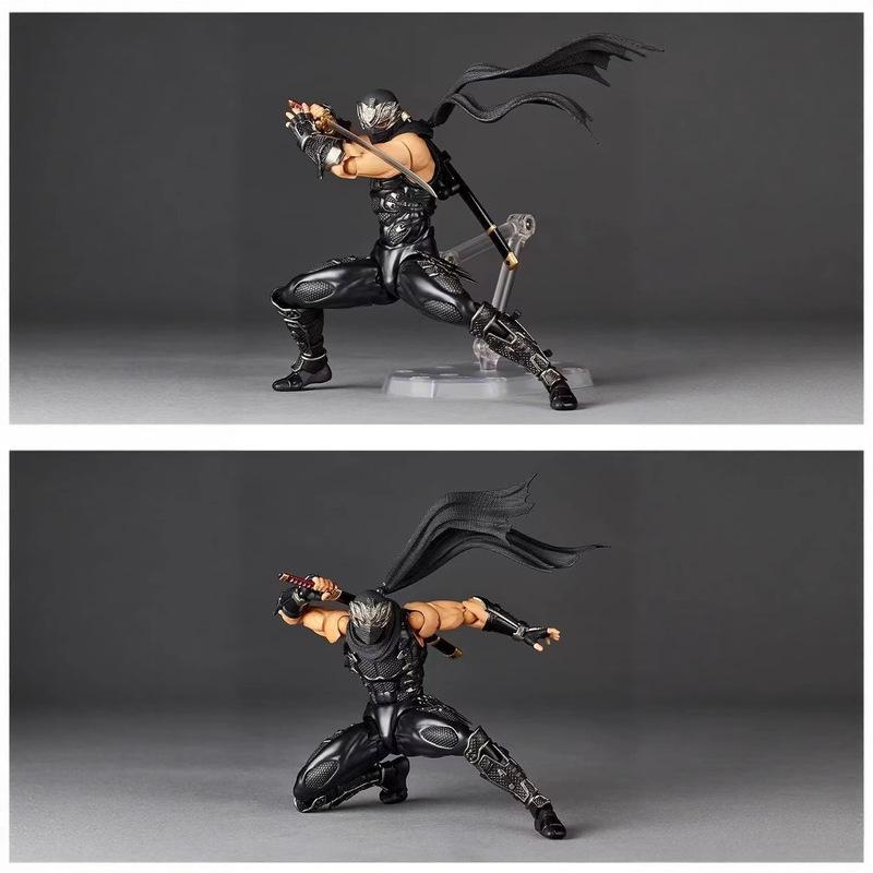 New Product Amazing Yamaguchi Ninja Gaiden Ryu Action Doll Pvc Model High Quality Collectible Toy Decoration Birthday Gifts