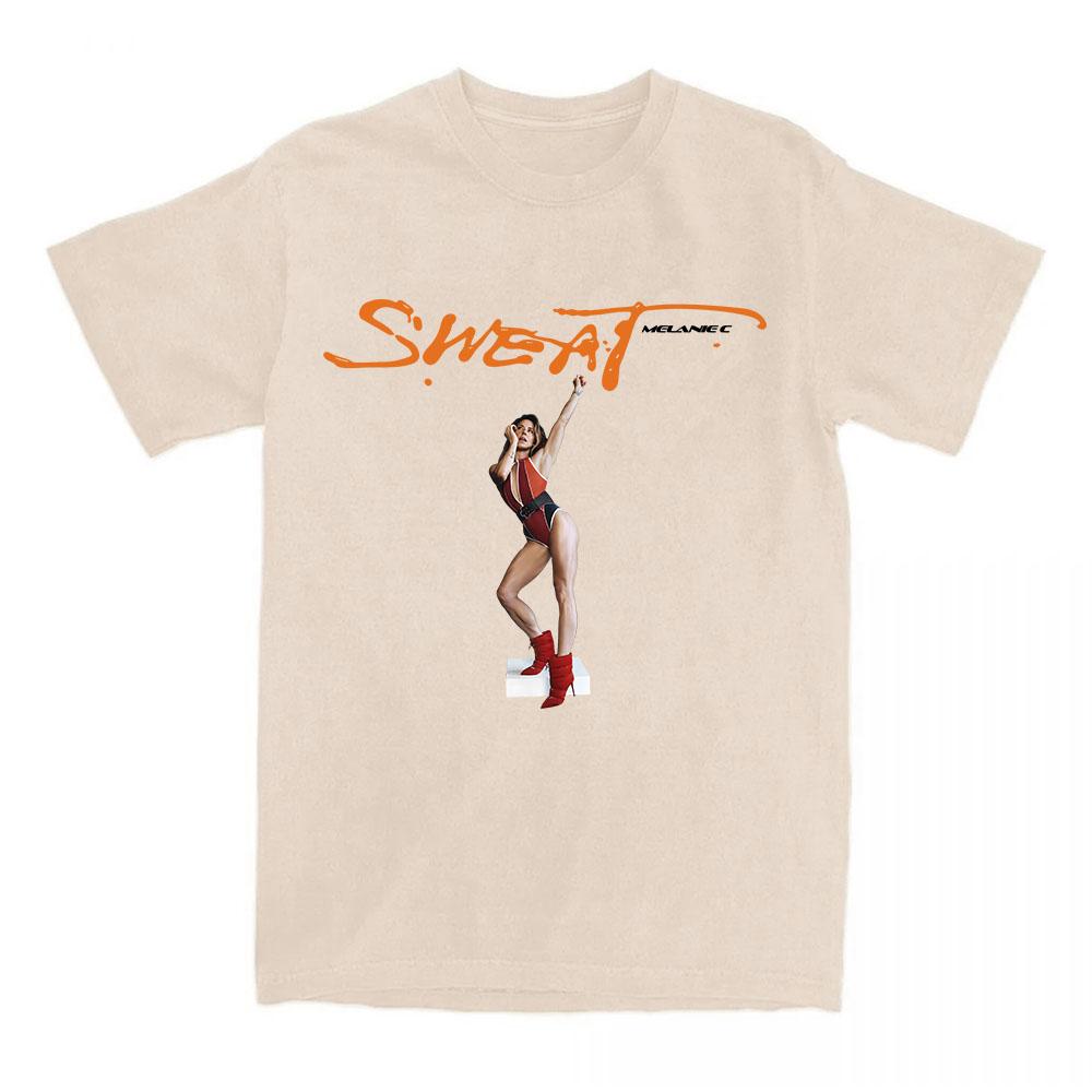 Print Clothes Melanie C Sweat Album Printing T-shirt Unisex Streetwear Cotton Short Sleeve Loose Tshirts Graphic Clothing
