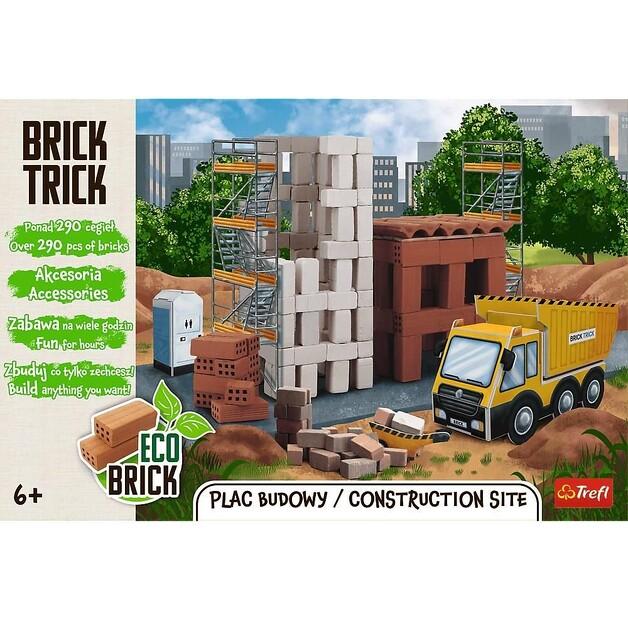 Конструктор Trefl Brick Trick из кирпича Плац будовы 61912
