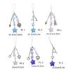 Cute Star Bead Tassels Pendant Phone Straps Lanyard Pocket Keychain Strap Backpack Charm Car Keys Decoration Chain