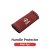 Car Handle Protection Gloves Roof Rails Soft Leather Protective Covers Imitation For Opel Corsa Astra Insignia Vectra Zafira lce033