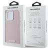 Karl Lagerfeld Klhmp16Xpgmsrpp Iphone16 Pro Max 6.9 Różowy/Pink Hardcase Fw Metal Plate Magsafe