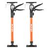 Cabinet Jack Support Pole, 2-Pack, 54-155 cm Steel Telescopic Quick Support Rod, Adjustable 3rd Hand System up to 70 kg Capacity for Installing