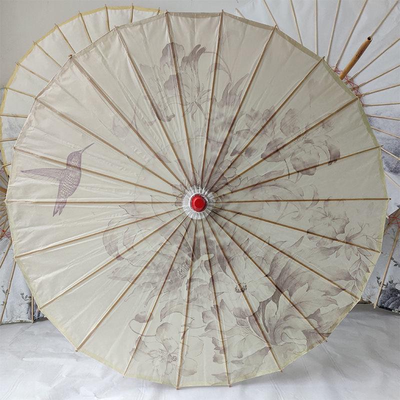 Retro Parasol Olejowy w Stylu Chińskim - Wodoodporny, Ochrona Przed Słońcem, Dekoracja Taneczna i Cheongsam