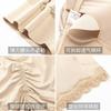 High Waist Butt Lifter Lace Trim Shapewear Shorts