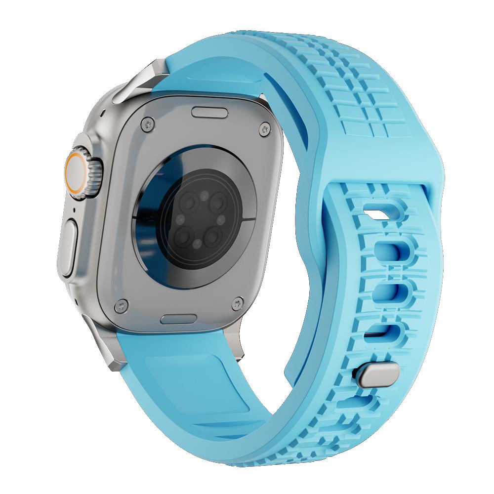 

Silicone Business Strap for Apple Watch Ultra 3 2 1 49mm Series 11 10 46mm Soft Sports Band for iwatch 9 8 7 6 5 SE 3 44mm 45mm 49mm(Ultra 3)