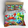 Underwater Friends Kids Decor Set Exquisite Three-Piece Bedding Set Gift For Kids And Adults