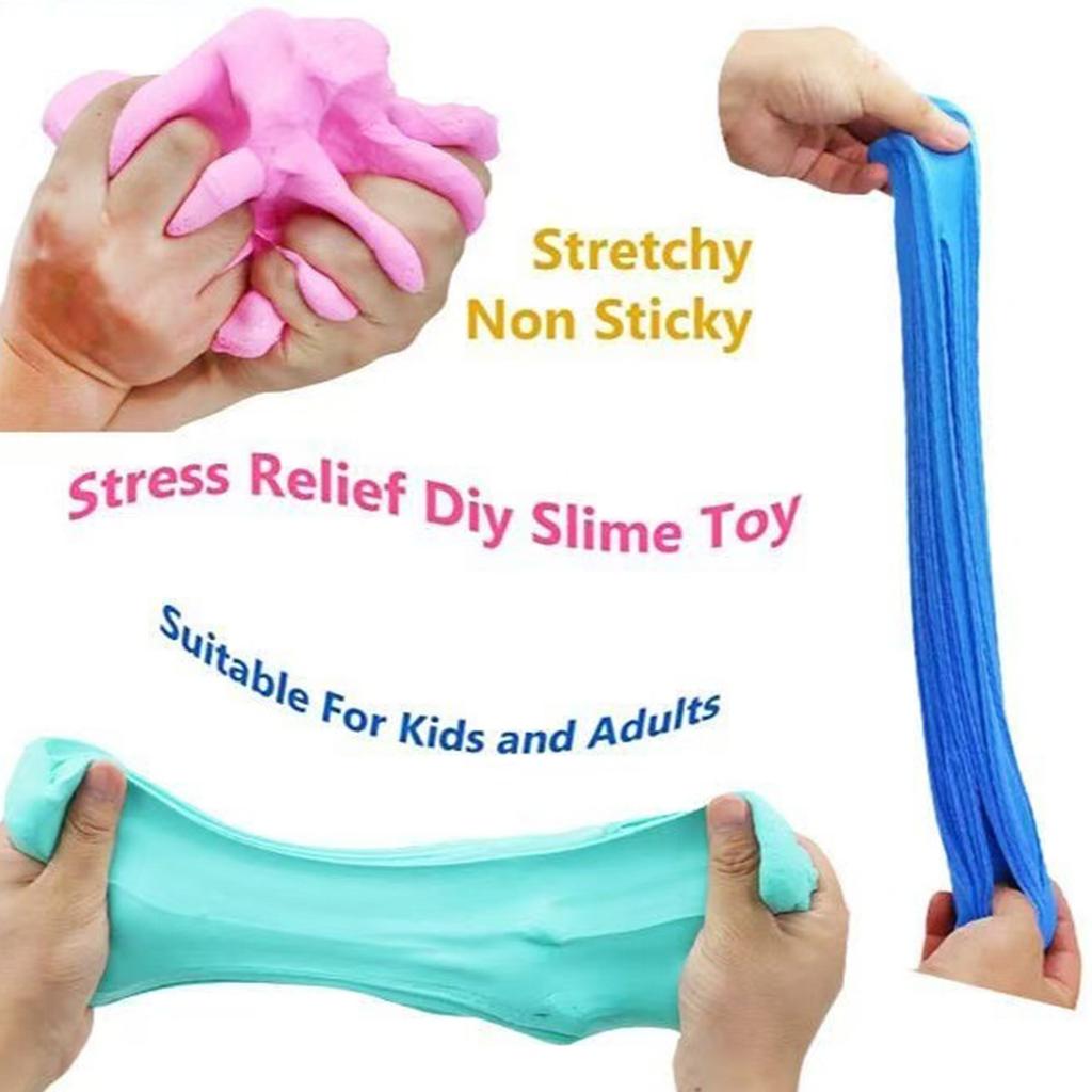 9 Piece Butter Cake Slime Set Soft And Non Sticky Slime Set Party Gift For Boys And Girls