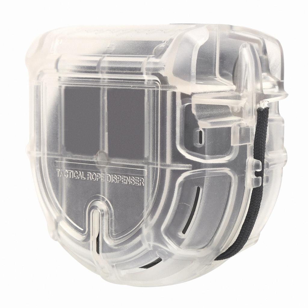 Dispenser Veloce Paracord da Esterno Scatola Portaoggetti Taglierina Corda Paracadute con Clip da Cintura