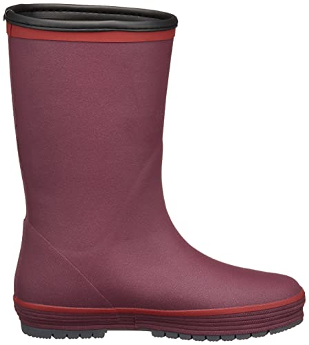 OKAMOTO Marigold RLZ-501 Women's Colored Boots, Wine, Size 24cm
