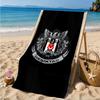 Be?ikta? Istanbul Football Club Emblem Beach Towel, Quick-drying, Easy To Care For, Suitable for Both Fitness and Beach Vacations,Sports Essential