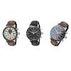Men Fashion Luxury Watch Men's World Chronograph Business Quartz Wristwatch GZW