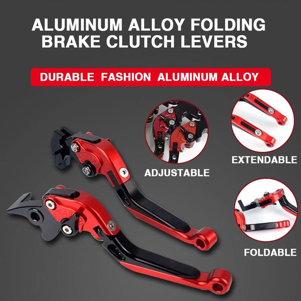 DOMOPAY for SV650 SV650S SV650x Motorcycle Accessories SV650 SV650S SV650x (2020-2022 2023 2024) Foldable