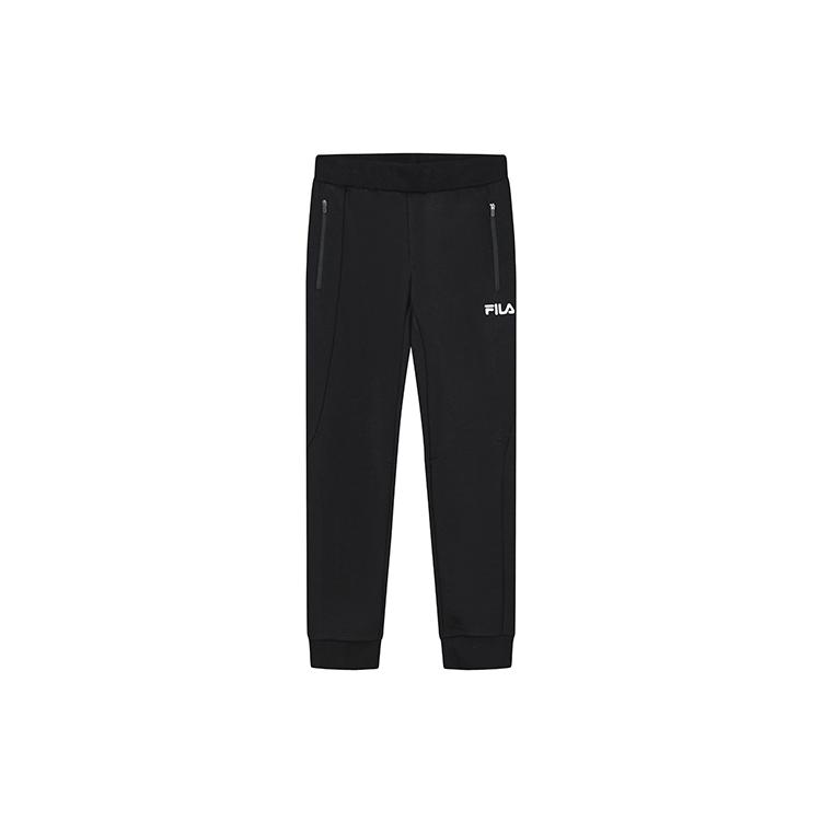 FILA Casual Pants Men s Jet Black Moderate Cuffed Pants F11M319603F-BK M
