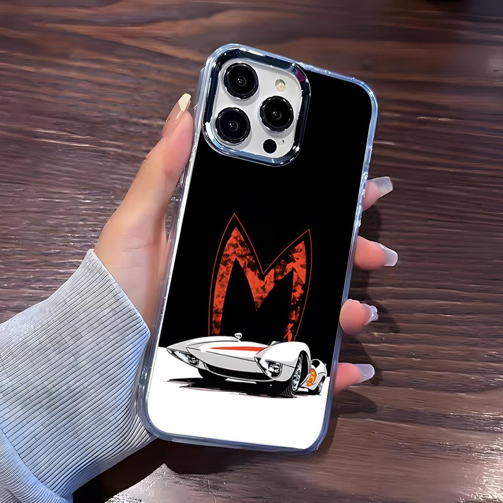 

Speed Racer Phone Case For IPhone 17 Pro Max 16 15 14 Pro Max IPhone 13 Pro Max 11 Plus Transparent Cover iPhone 16e