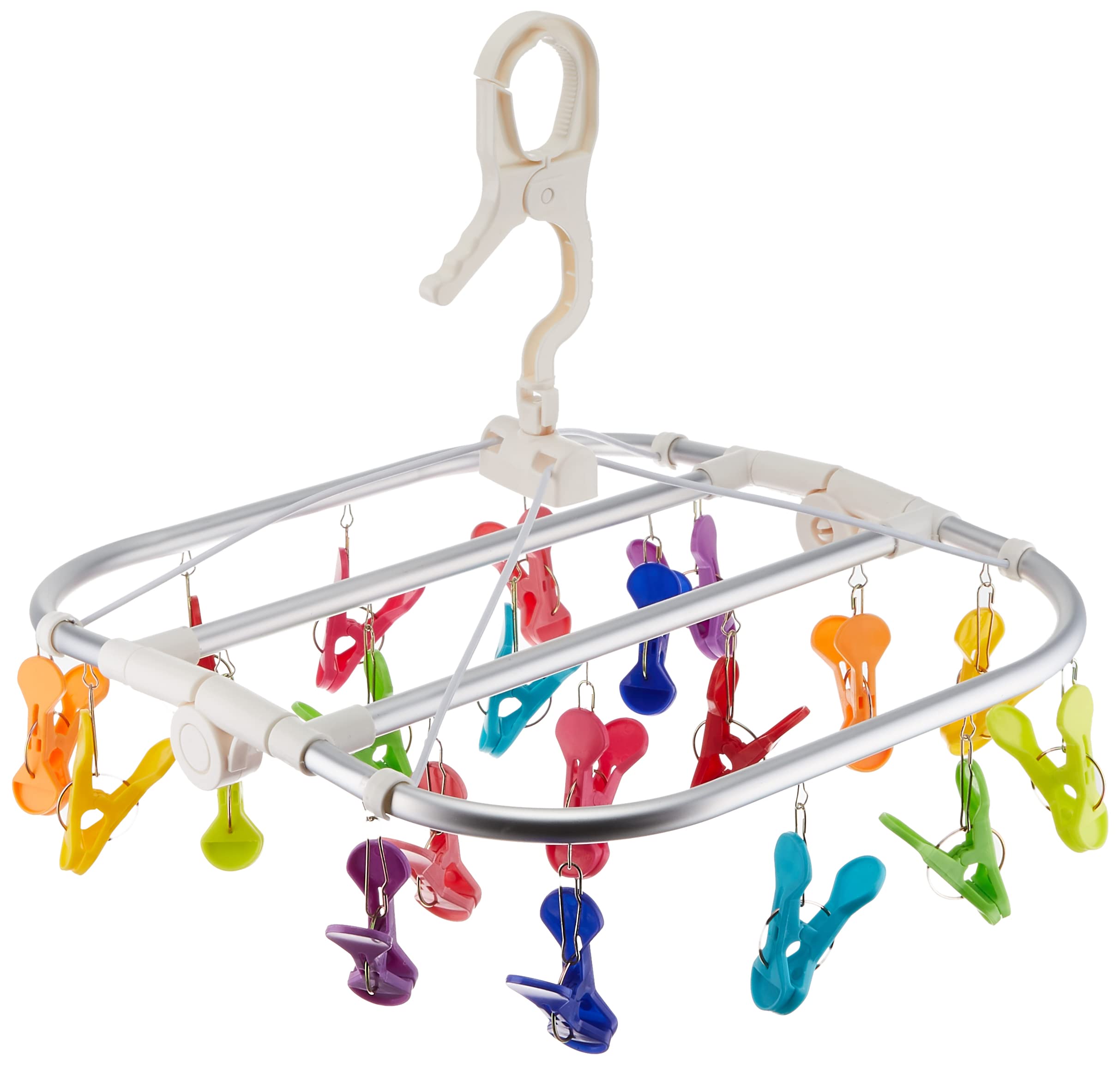 

Gendai Department Store SUNNY RAINBOW Laundry 20 K799RA Hanger, Pinch,