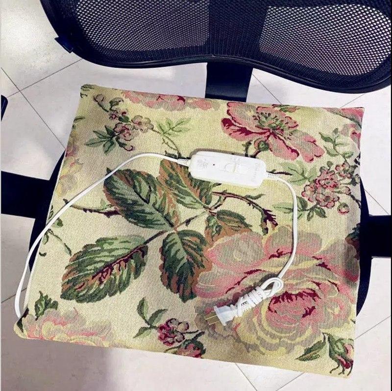 Perna de incalzire electrica detasabila si lavabila Perna pentru scaun de birou Perna mica de incalzire electrica Perna de incalzire electrica Tip femela de incalzire