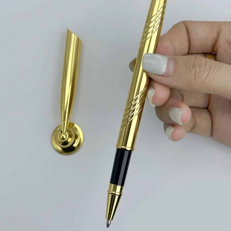 Penna per Reception Penna a Sfera con Base Penna Segna Ospiti Matrimonio Strumento di Scrittura Fluido per Servizio al Banco