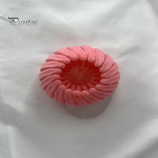 4Pcs Retractable Ponytail Hairpin Bird Nest Shape Hair Clip Women Ponytail Holder Hair Bun Maker Hair Accessories