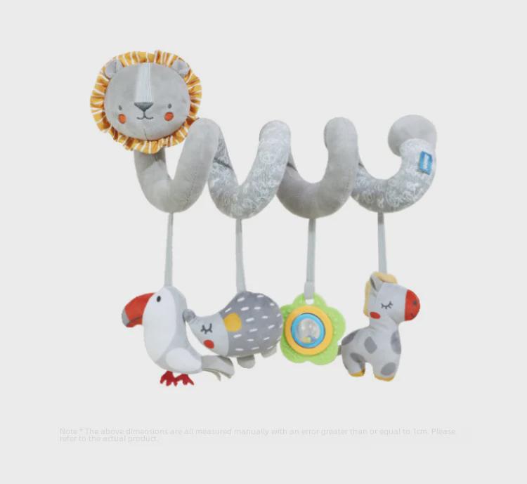 Aipinqi Grey Animal Baby Crib Soothing Toy and Bed Pendant.