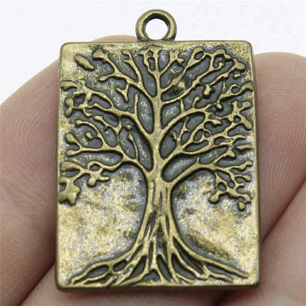 Charms Big Tree Of Life Pendants Wedding Jewelry Findings QC017