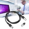 2pcs BNC Coaxial Extension Cable Male to Female Head Connector for Oscilloscope BNC Extension Cable