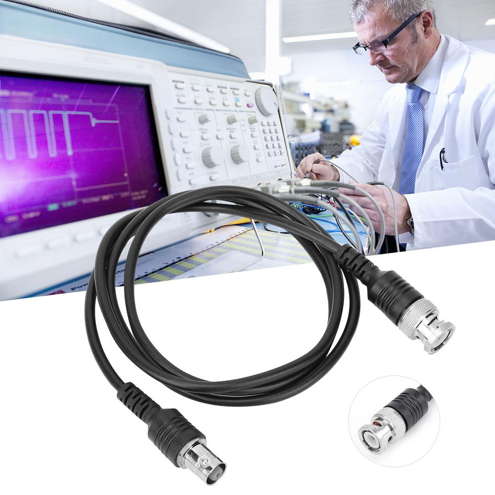 2pcs BNC Coaxial Extension Cable Male to Female Head Connector for Oscilloscope BNC Extension Cable