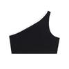 Spring/Summer One-Shoulder Yoga Set: Sexy Two-Piece Women's Fitness Outfit with Chest Pads