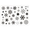 Christmas Snowflakes Painting Templates for Kid Student Art Drawing DIY Crafts