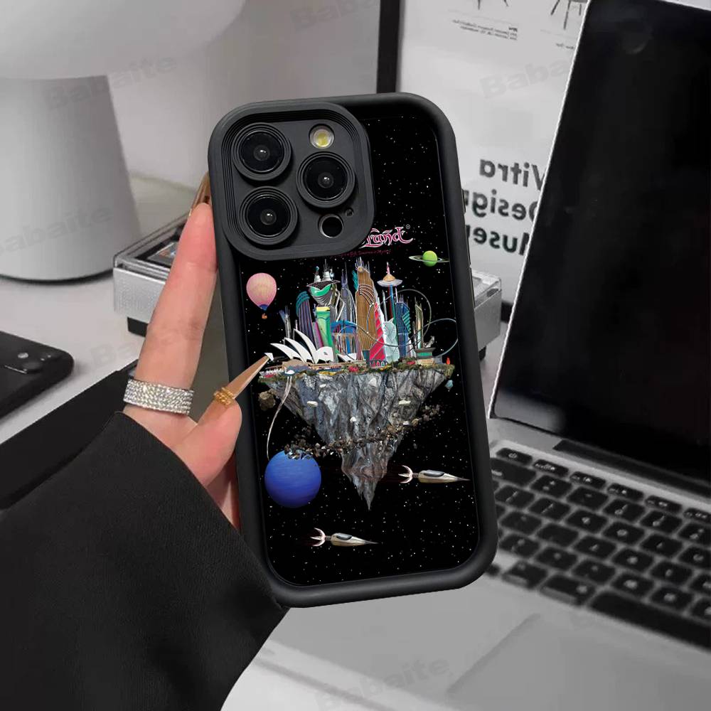 T-tomorrowland Logo Phone Case For iPhone 17 16 E 15 14 13 12 11 Pro Max Plus Back Cover