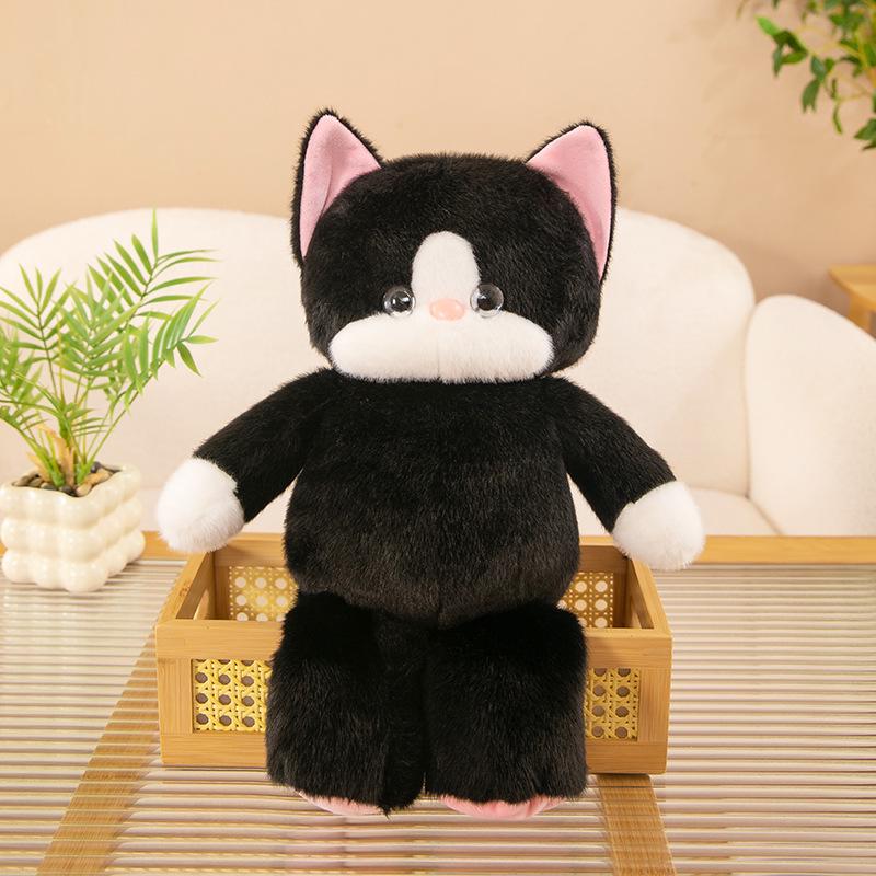 

Adorable Cat Dress-Up Plush Doll - Soothing Stuffed Toy, Perfect Valentine s or Birthday Gift for Girls 35cm 0.2kg