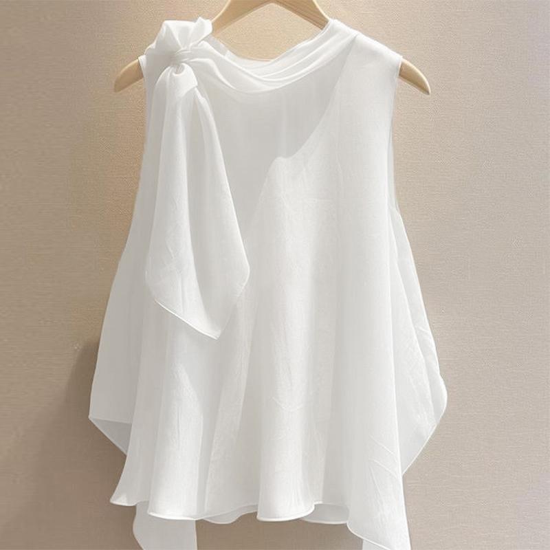 

ZANZEA Womens Summer Casual Round Neck Loose Sleeveless Tank Tops 3XL