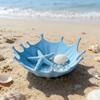 Water Splash Pattern Desktop Storage Tray, Nordic Style Jewelry Organizer, Holds Rings, Earrings, Keys & Cosmetics