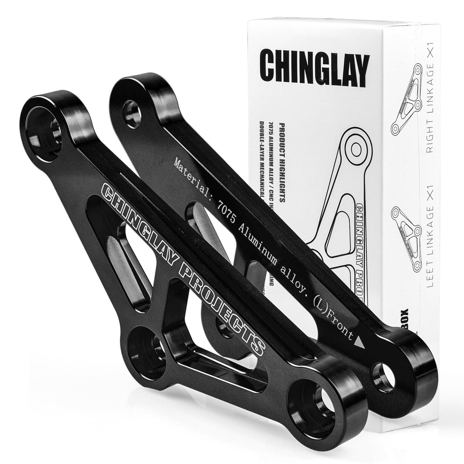 

Rear Linkage Kit for KAWASAKI Z900 2017-2024 Z900RS 2018-2025 - CNC Aluminum Suspension Drop чёрный