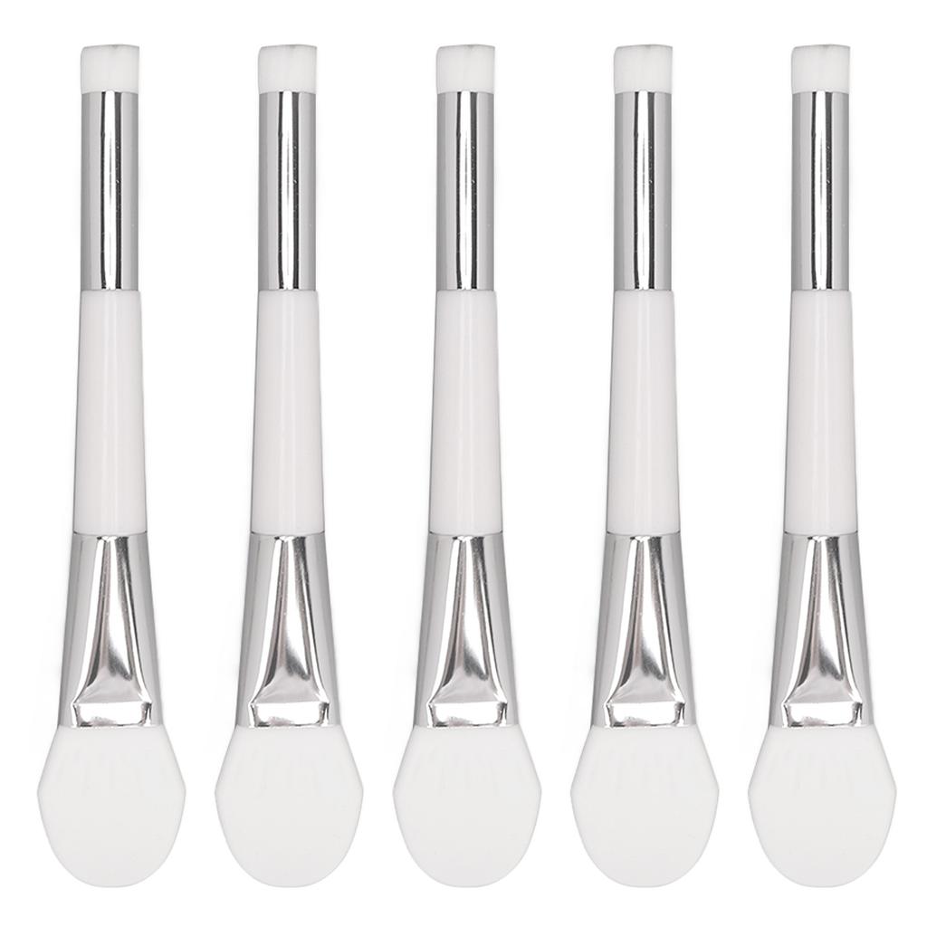 Double Ended Makeup Brush Double Headed Mask Brush 2 in 1 Silicone Mask Applicator Blackhead Remover for Home Beauty Salon