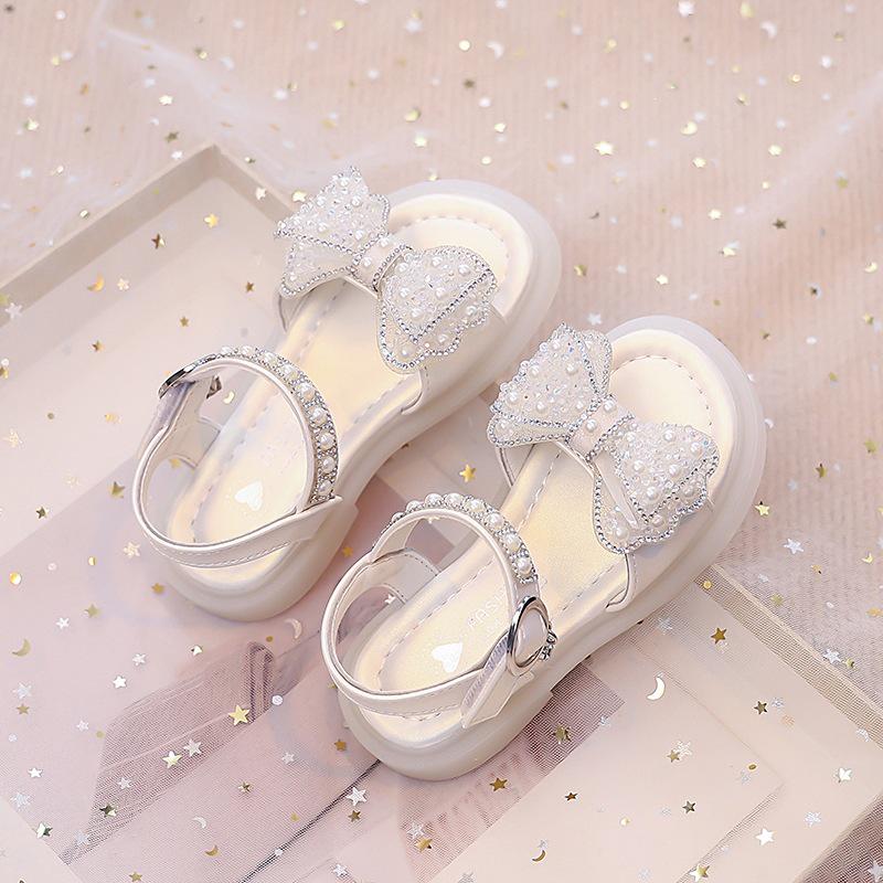 2026 Summer Crystal Princess Sandals for Girls: Sizes for Toddlers, Kids & Youth. 29