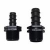1/2"Male/Female Thread To DN16mm Interface Barb Connector Elbow Tee Straight Drip Irrigation Pipe Joint For Micro-Spray Watering