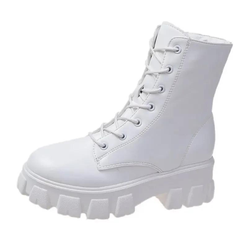 New Boots For Women Autumn Winter High-Top Women'S Boots Fashion Women'S Warm Casual Boots Comfortable Women Platform Shoes